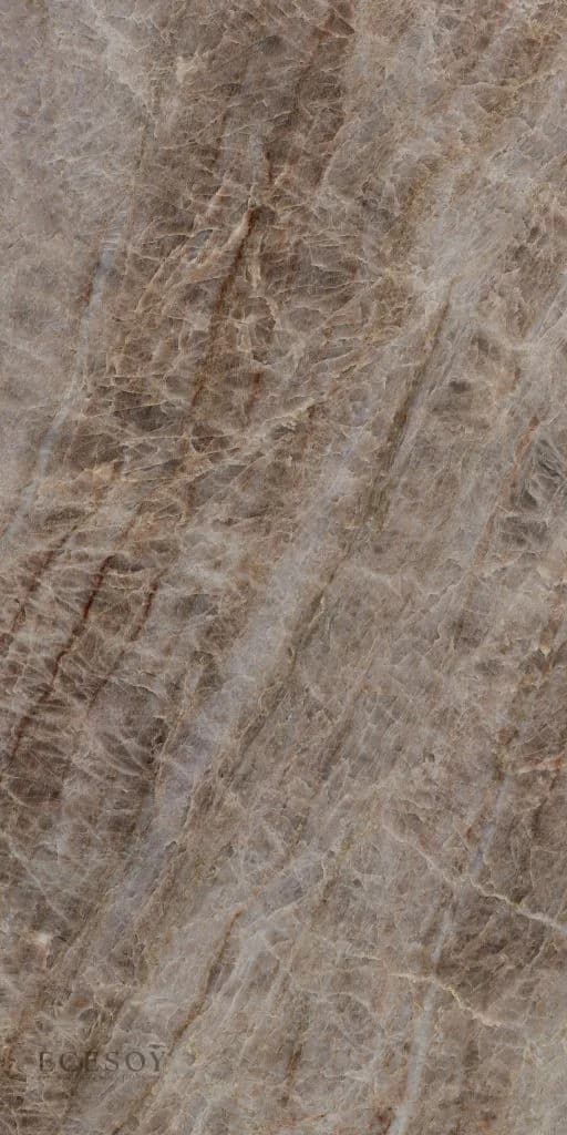 Lapidura Stone Marble Yamuna Moka | Porselen Mutfak Tezgahı — üreticinin yüzey görseli