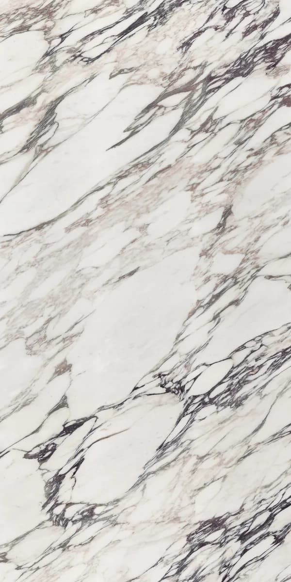 Calacatta Viola Parlak Kalesinterflex Porselen Plaka 162x323 — üreticinin yüzey görseli