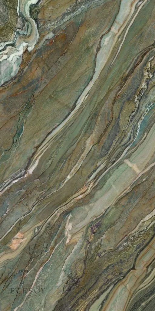 Lapidura Green Majestic 12mm Porselen Tezgah — üreticinin yüzey görseli